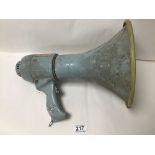 A VINTAGE PYE MEGAPHONE