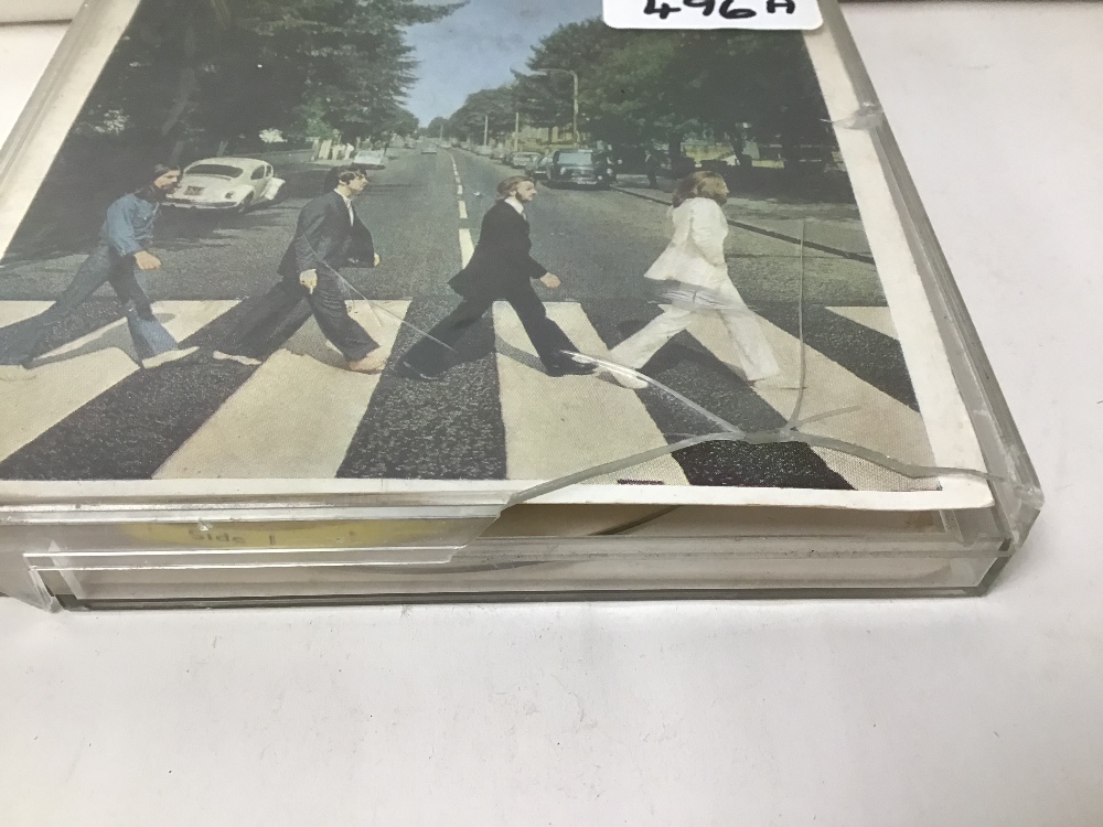 AN ABBEY ROAD THE BEATLES FOUR TRACK STEREO TAPE RECORD DATED 1969 (CASE BROKEN) - Image 2 of 4