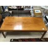 A MID-CENTURY TEAK COFFEE TABLE BY NATHAN