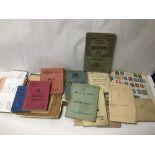 A COLLECTION OF EPHEMERA FROM 1920S - 40S MOTOR AND MILITARY RELATED