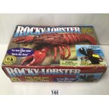 ROCKY THE SINGING LOBSTER IN ORIGINAL BOX