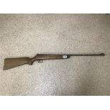 A VINTAGE BSA METEOR 177 BREAK BARREL AIR RIFLE