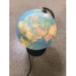 A LIGHT UP GLOBE BY SCANGLOBE