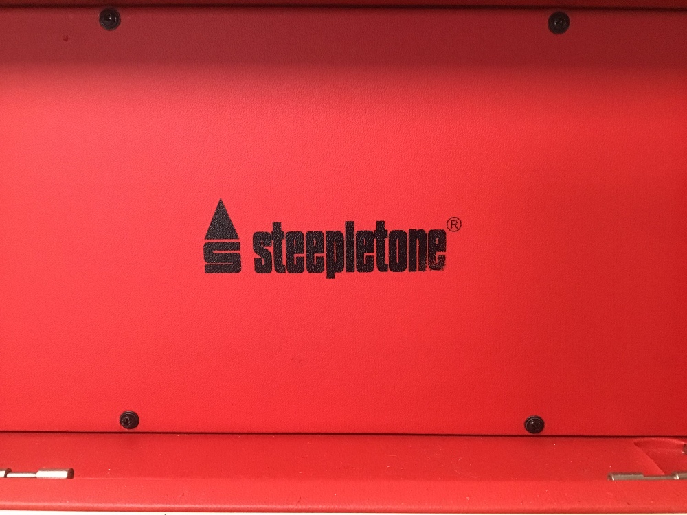 A STEEPLETONE MODEL SRP025 RECORD PLAYER, ELECTRICAL SAFETY TEST DATED 2018 - Image 3 of 4