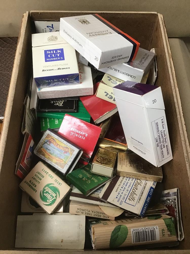 ASSORTED SMOKING RELATED COLLECTABLES, INCLUDING LIGHTERS, CIGARETTE PACKETS, CASES AND MORE, ALSO - Image 5 of 5