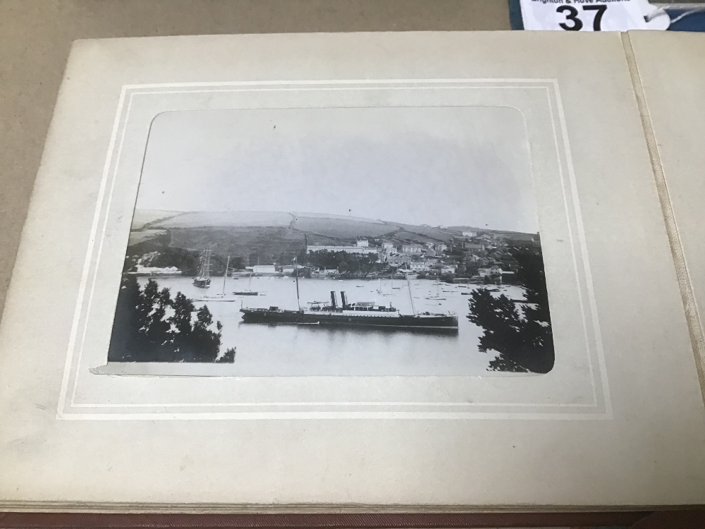 TWO EARLY 20TH CENTURY PHOTOGRAPH ALBUMS, ONE INCLUDING DATES DURING WWI, APPROX 70 IN TOTAL - Image 5 of 6