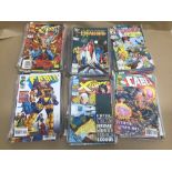 A QUANTITY OF VINTAGE MARVEL COMIC'S ALL IN CLEAR SLEEVES