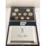 A ROYAL MINT PROOF COIN COLLECTION FOR 1989
