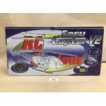 A BOXED REMOTE CONTROL R.C SYSTEM EASY COPTER V.2 HELICOPTER