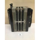 A PLAYABLE VINTAGE GERMAN GEBR: LUDWIG'S ACCORDION A/F