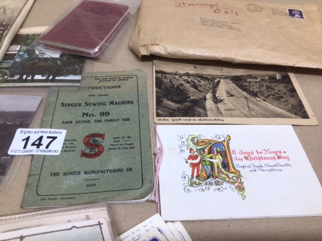 MIXED COLLECTABLE ITEMS, COINS, CIGARETTE CARDS, STAMPS AND POSTCARDS - Image 2 of 5