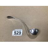 A SCOTTISH PERTH SILVER LADLE BY WILLIAM RITCHIE 18GRAMS