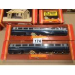 A QUANTITY OF BOXED HORNBY RAILWAY RELATED ITEMS WITH INTERCITY 125 TRAIN