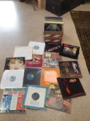 A QUANTITY OF VINYL/ALBUMS INCLUDES PROMO THE ORB, OTHERS INCLUDE PUSSYCATS, HARRY NILSSON, WHAM,