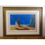 Salvador Dali framed and glazed polychromatic serigraph titled One Hundred and Seventy Two, signed
