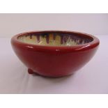 A Chinese porcelain flamb‚ bowl