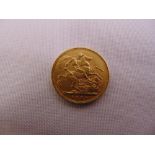 A Victorian 1894 gold Sovereign