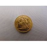 A Victorian 1893 gold Sovereign