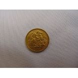 1906 gold half Sovereign