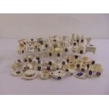 A quantity of Harrow crested china to include Goss and Arcadian (59)