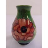 Moorcroft tulip vase circa 1989, marks to the base