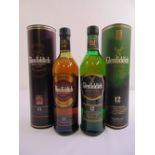 Glenfiddich Solera reserve 15 year old single malt 70cl in original packaging and Glenfiddich 12