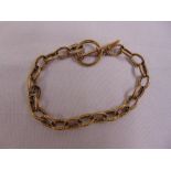 9ct yellow gold fancy link bracelet, approx total weight 26.0g