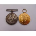 WWI duo to include George V and Great War for Civilisation medals attributed to J.54287 W.H. Scott