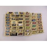 A quantity of Lledo diecast cars, all in original packaging (42)