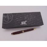 Montblanc Meisterstck Classique ballpoint pen in original fitted packaging