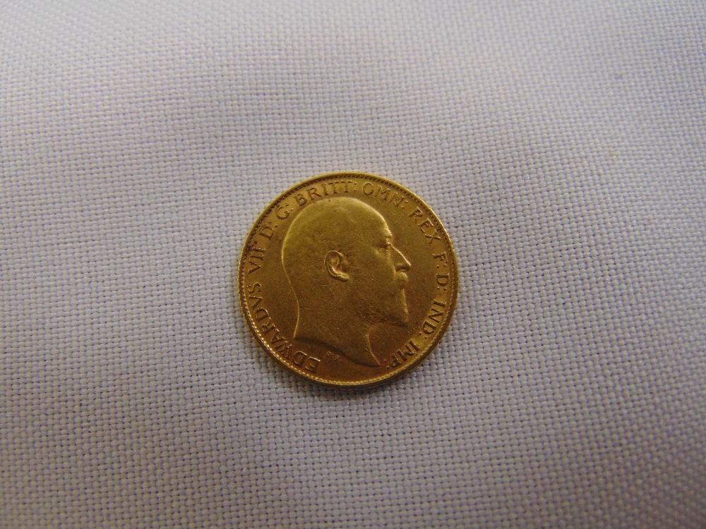 1907 gold half Sovereign - Image 2 of 2