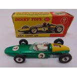 Dinky Toys 243 B.R.M. Racing Car in original presentation box