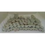 A quantity Wedgwood Rupert the Bear porcelain dinner service and drinking glasses (134)