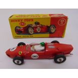 Dinky Toys 242 Ferrari Racing Car in original presentation box
