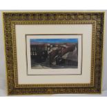 Salvador Dali framed and glazed polychromatic serigraph titled Two Hundred and Thirty Seven, limited