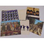 A quantity of The Beatles vinyl to include Sgt Peppers, The White LP, A Hard Days Night, Help,