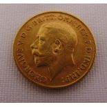 1912 George V half sovereign