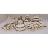 Royal Doulton Belvedere pattern dinner and tea service to include plates, bowls, cups, saucers,