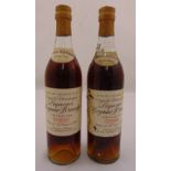 Louis de Salignac & Co vintage 1914 Grande Champagne Liqueur Cognac, two 70cl bottles