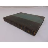 A leather hard bound volume The Annals of The Coin Age of Britain and its dependencies dated 1819 by