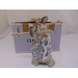 Lladro 1498 Tahitian dancing girls figural group in original packaging, 31cm (h)