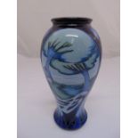 Moorcroft Knypersley baluster vase decorated by Emma Bossons, marks to the base, 31cm (h)
