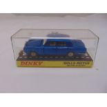 Dinky No 158 Rolls Royce Silver Shadow in original packaging