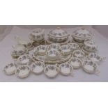 Wedgwood Ashford dinner and tea service for eight place settings to include plates, bowls, serving