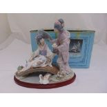 Lladro 1445 Springtime in Japan in original packaging, 33 x 33x 15cm