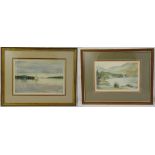 Michael Revers two framed and glazed limited edition prints of lake scenes, to include COAs, 25 x