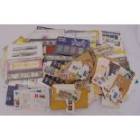 A quantity of GB and foreign stamps and first day covers