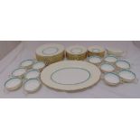 Minton Lady Rodney part dinner service to include plates, bowls and a meat platter (49)