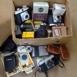 Various cameras and accessories