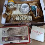 Kitchenalia, Philips radio, tiles etc